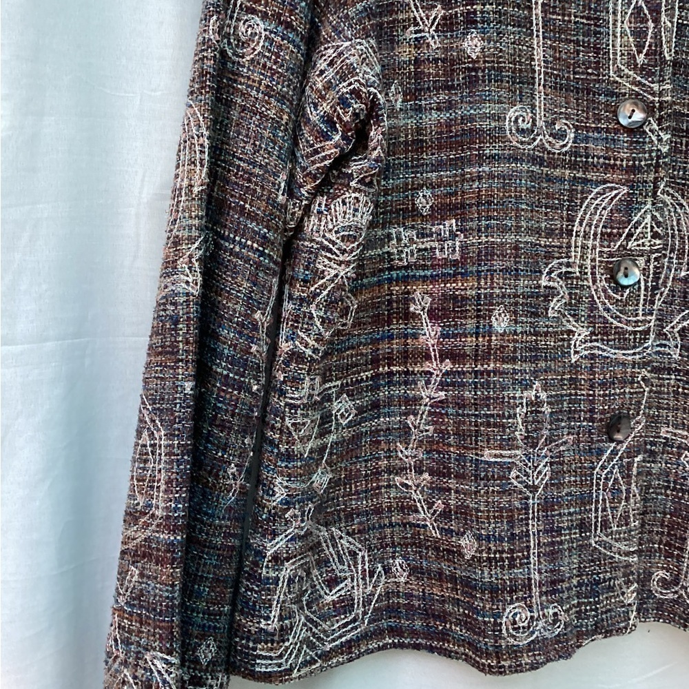 Stone ridge Embroidered Women’s Jacket/ Blazer Size Small - Picture 5 of 14